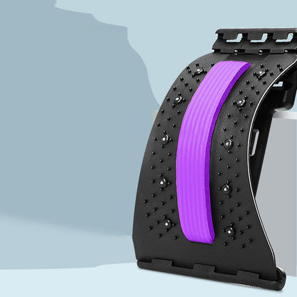 🔥 48% OFF TODAY! 🧘‍♂️Magnetic Lumbar Stretcher – Acupressure Massage, Portable Design & Relieves Back Pain ✨