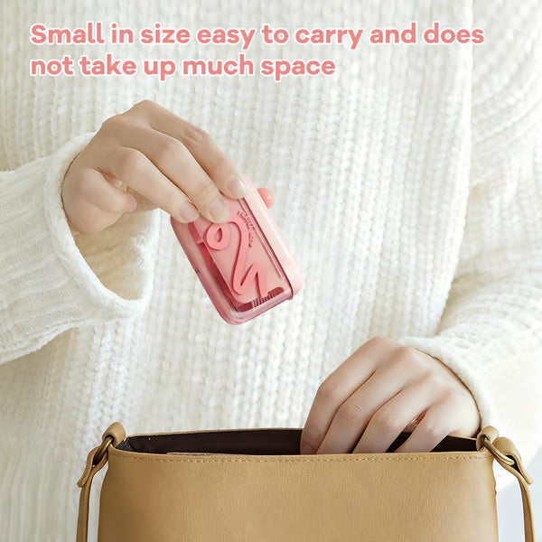 🦷✨Automatic Pop-Up Dental Floss Storage Dispenser，Just Press & Pop, Hygienic Storage. Great Gift For Oral Care Lovers!