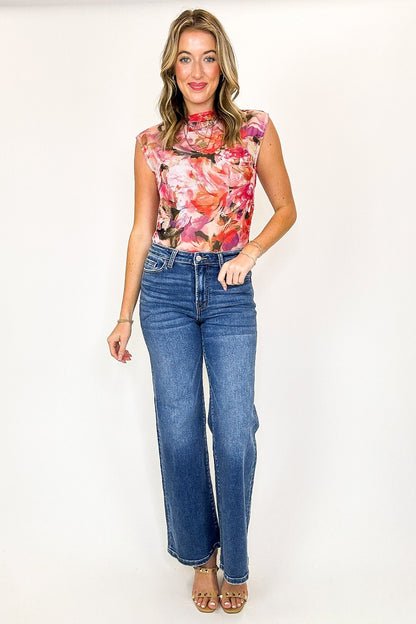 Zenana Harbor Straight Leg Jean