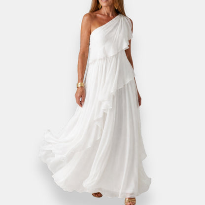 Heloisia - Luxe One-Shoulder Evening Gown