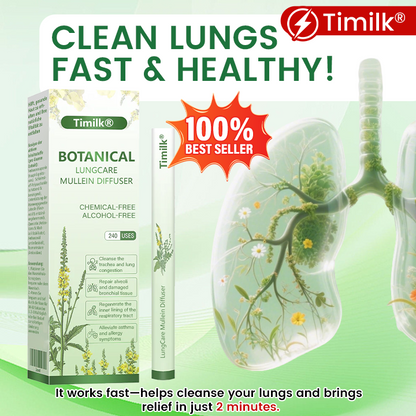 Timilk® Botanical LungCare Mullein Diffuser ✨