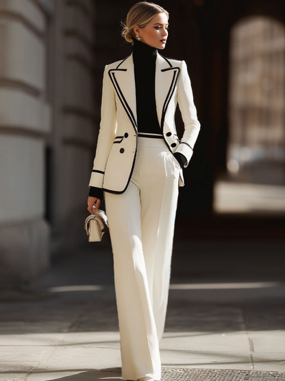 Miravyn - Lightweight Double-Breasted Suit Set