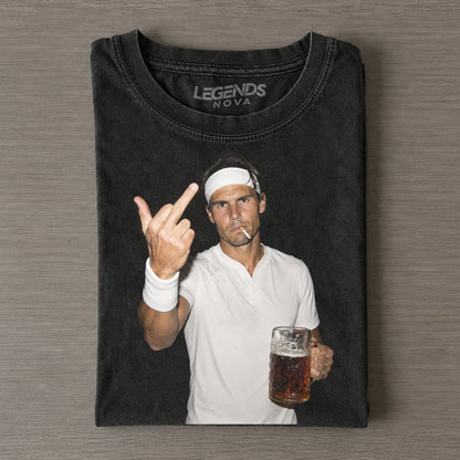 Rafael Nadal Tennis legend graphic T-shirt