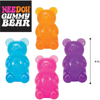 NeeDoh Gummy Bear – Jelly Sensory Toy – 3.5′′