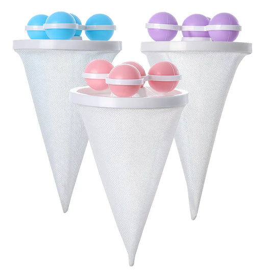 🔥 BUY 3 & SAVE 30%! 🧺🧦 3-Pack Washing Machine Filter Bags ✨ Reusable Lint & Hair Catcher for Cleaner Laundry