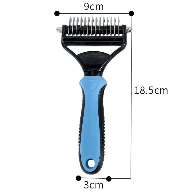 🐶Dual-Sided Pet Grooming Comb for Dogs & Cats