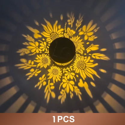 💐 50% OFF! Solar Mandala Light – Bohemian Garden Decor, Enchanting Pattern Projection 🌸🌀 【Limited Time】