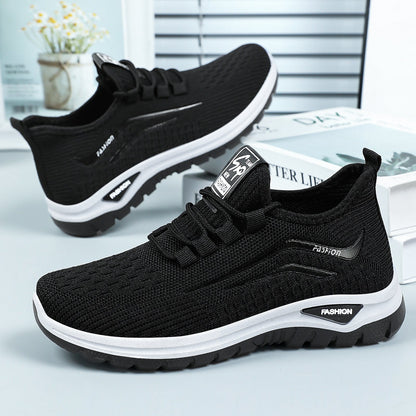 WOMEN'S Lightweight Slip-On Walking Shoes – Breathable Comfort Sneakers