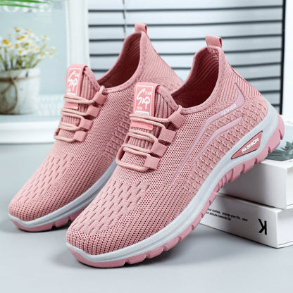 WOMEN'S Lightweight Slip-On Walking Shoes – Breathable Comfort Sneakers