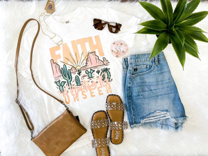 Comfort Colors Faith Is Trusting The Unseen Tee