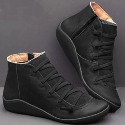 Wenora - Zip Lace High-Top Sneakers