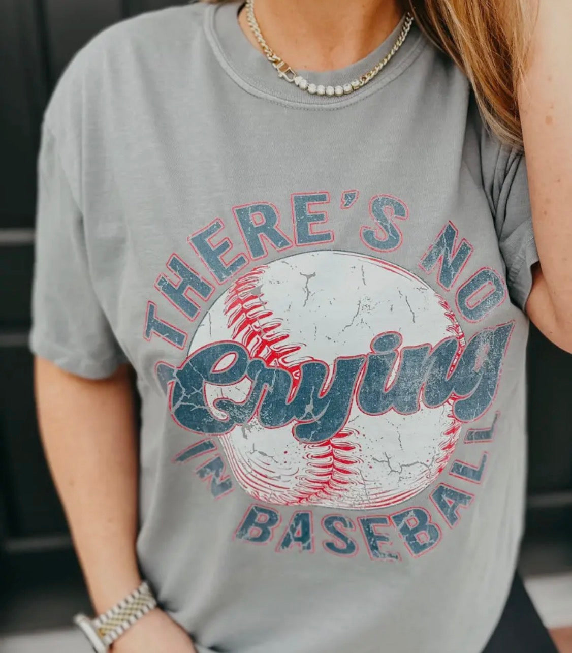 Comfort Colors There’s No Crying In Baseball Tee