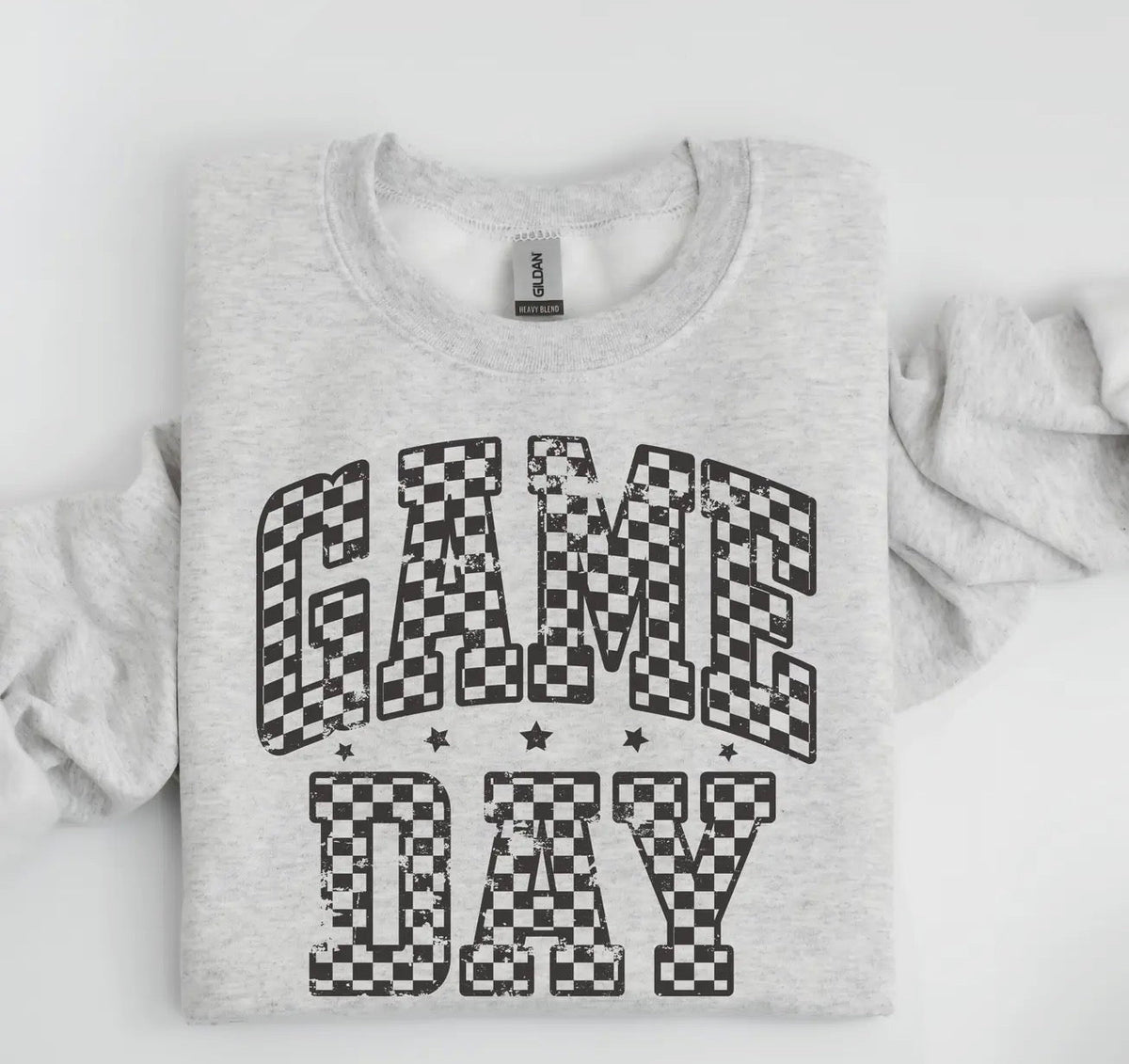 Game Day Checkered Cozy Sweatshirt