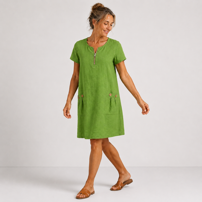 Lucienne - Lightweight Linen Dress