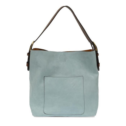 2 PC Joy Susan Classic Hobo Handbag Set Blue Sugar