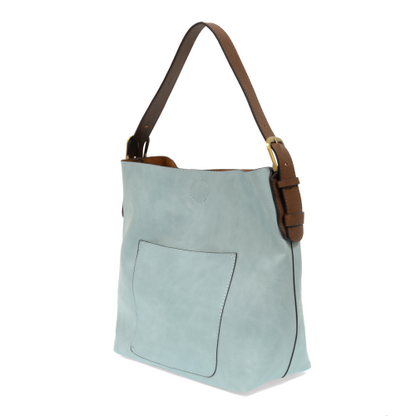 2 PC Joy Susan Classic Hobo Handbag Set Blue Sugar