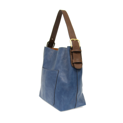 2 PC Joy Susan Classic Hobo Handbag Set Celestial Blue