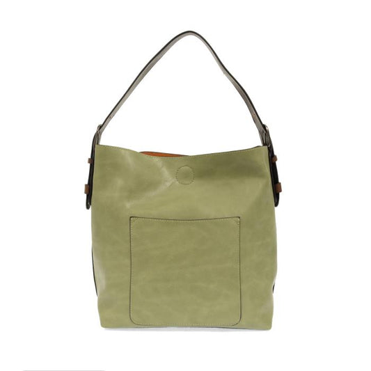 2 PC Joy Susan Classic Hobo Handbag Set Eucalyptus