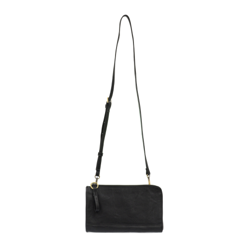 2 PC Karina Convertible Wristlet & Wallet Set Black