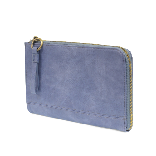 2 PC Karina Convertible Wristlet & Wallet Set Peri Blue