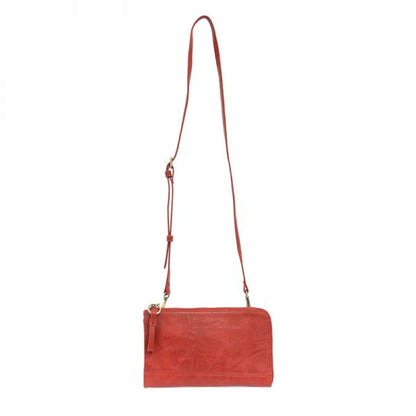 2 PC Karina Convertible Wristlet & Wallet Set Red