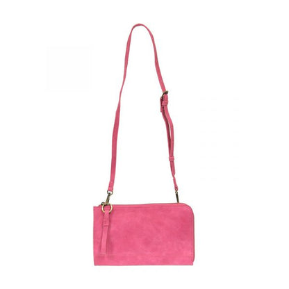 2 PC Karina Convertible Wristlet & Wallet Set Vivid Pink