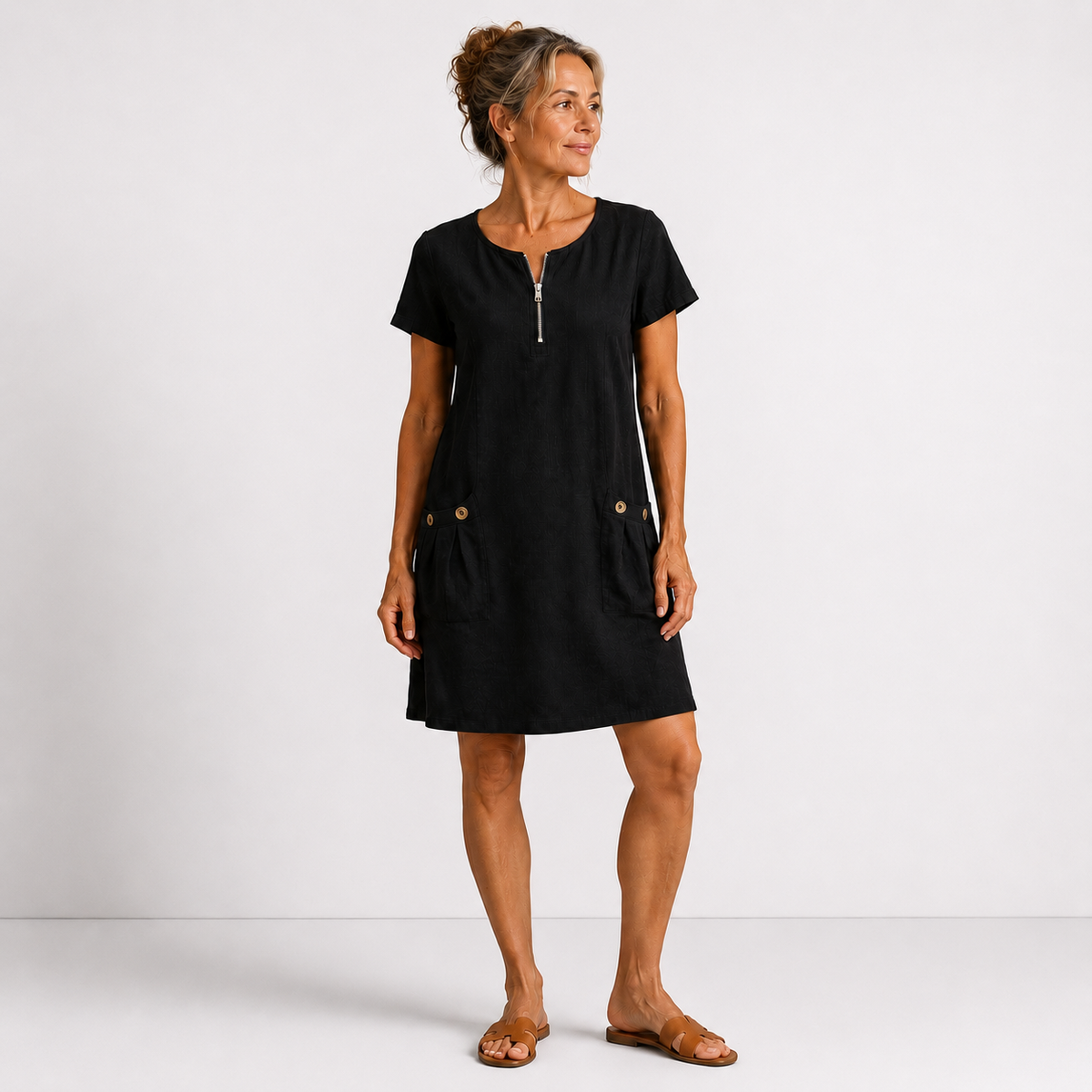 Lucienne - Lightweight Linen Dress
