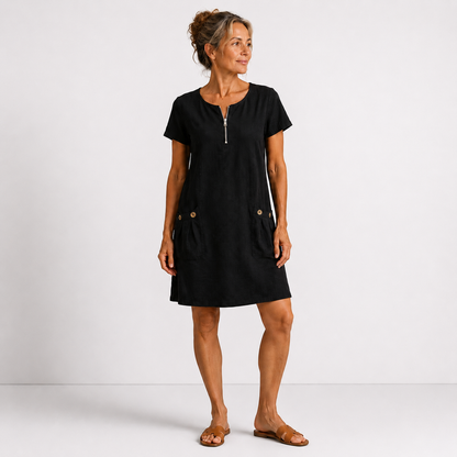 Lucienne - Lightweight Linen Dress