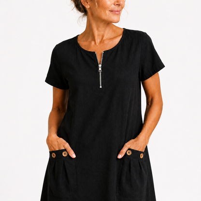 Lucienne - Lightweight Linen Dress