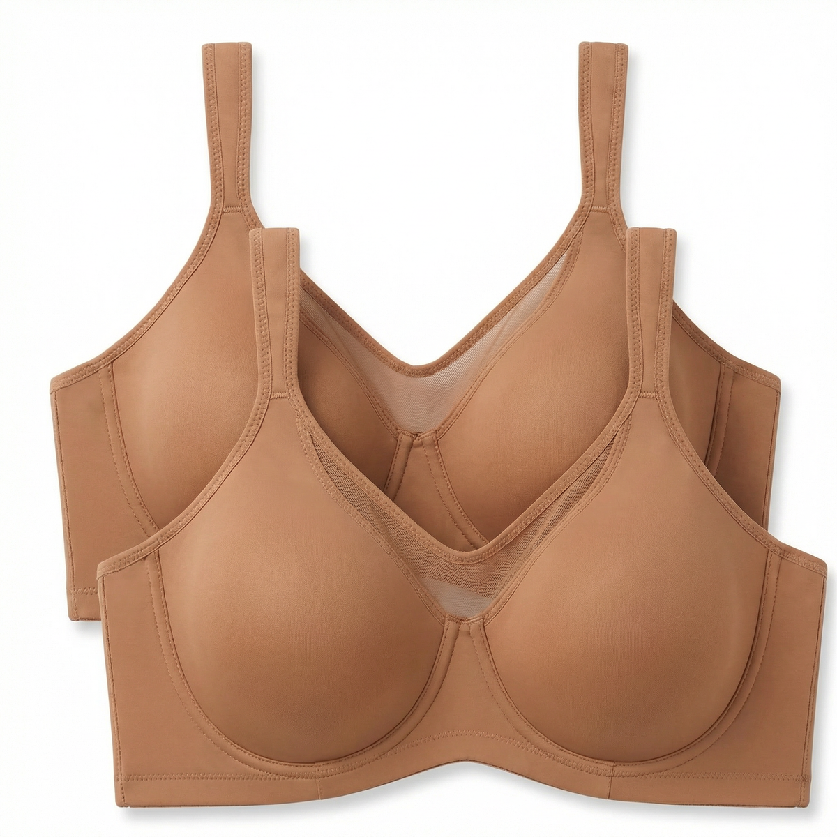 ⏳💐🖤Women's Elegant Sheer Full Coverage Non-padded Plus Size Bra