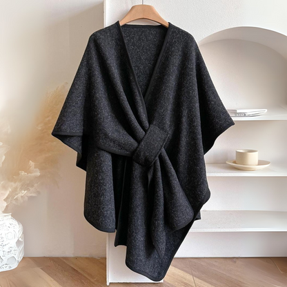 Teysia - Soft-Touch Draped Shawl