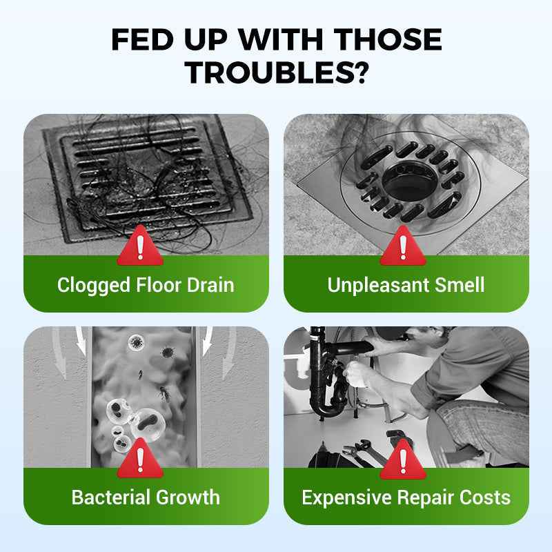 🏖️Summer Cool Deal: 40% OFF!!👍🎉Pipe-Clearing Foaming Powder – Fast-Acting Drain Unclogger & Deodorizer