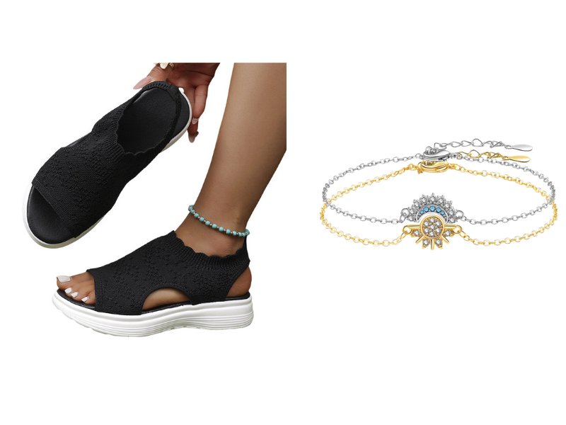 👡 50% OFF NOW! 💐 Women's Breathable Knit Platform Sandals – Air-permeable upper & cushioned sole – Lightweight, comfy – perfect for summer strolls or casual days ✨
