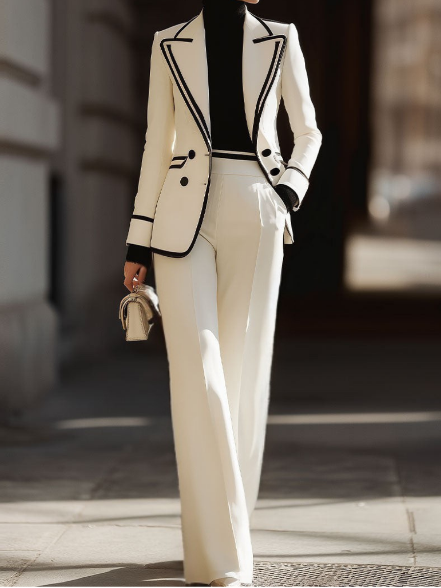 Miravyn - Lightweight Double-Breasted Suit Set