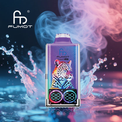 Fumot Leopard 40000 40K Puffs Original Edition Dual Mesh LCD Display Disposable Vape
