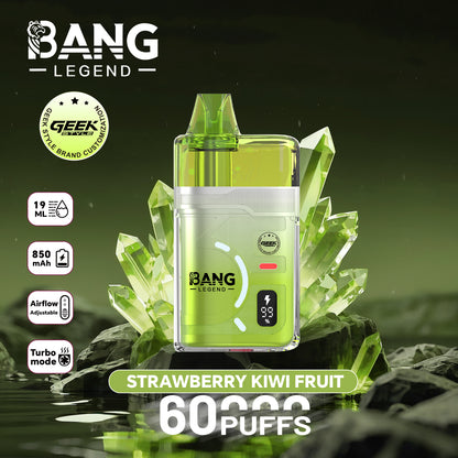 Bang Legend Geek 60000 60K Puffs Airflow Adjustable & Turbo Mode Disposable Vape
