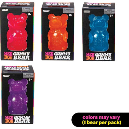 NeeDoh Gummy Bear – Jelly Sensory Toy – 3.5′′