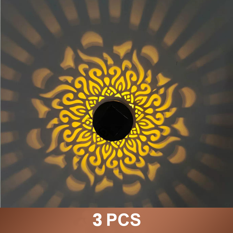 💐 50% OFF! Solar Mandala Light – Bohemian Garden Decor, Enchanting Pattern Projection 🌸🌀 【Limited Time】
