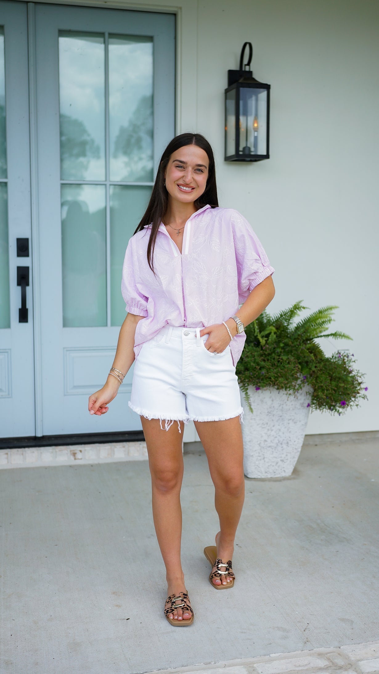 Lovervet Tummy Control White Shorts