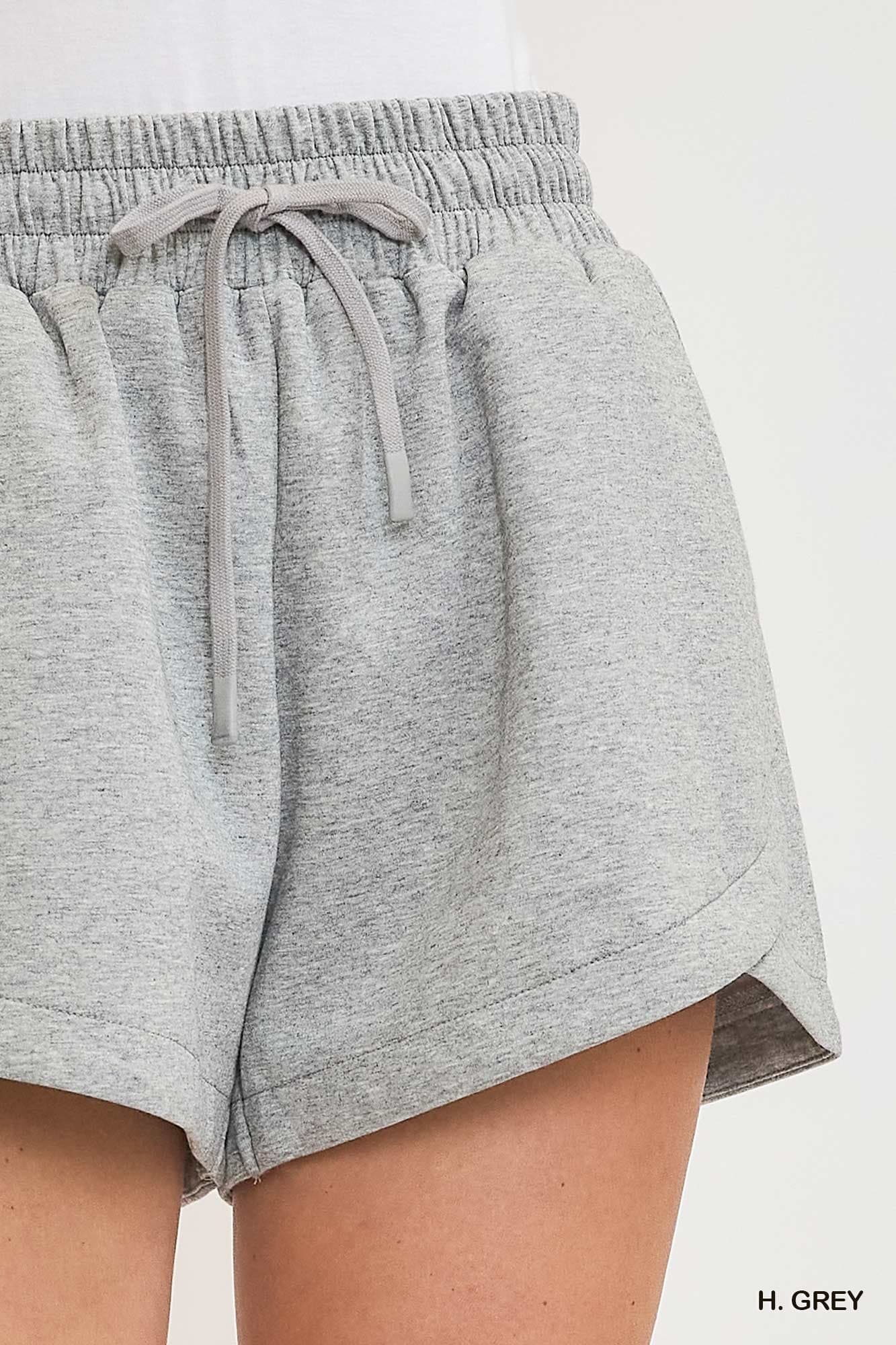 UMGEE Luxe Knit Shorts Grey