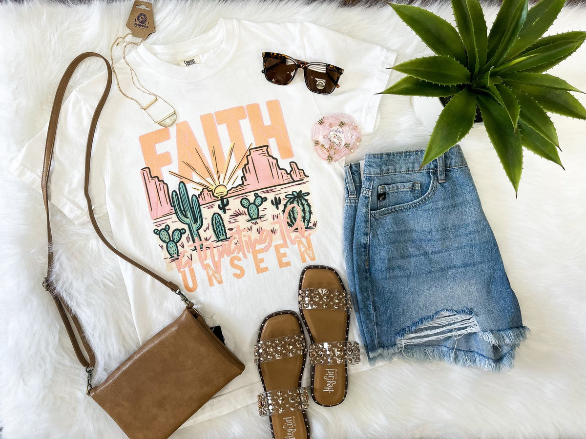 Comfort Colors Faith Is Trusting The Unseen Tee