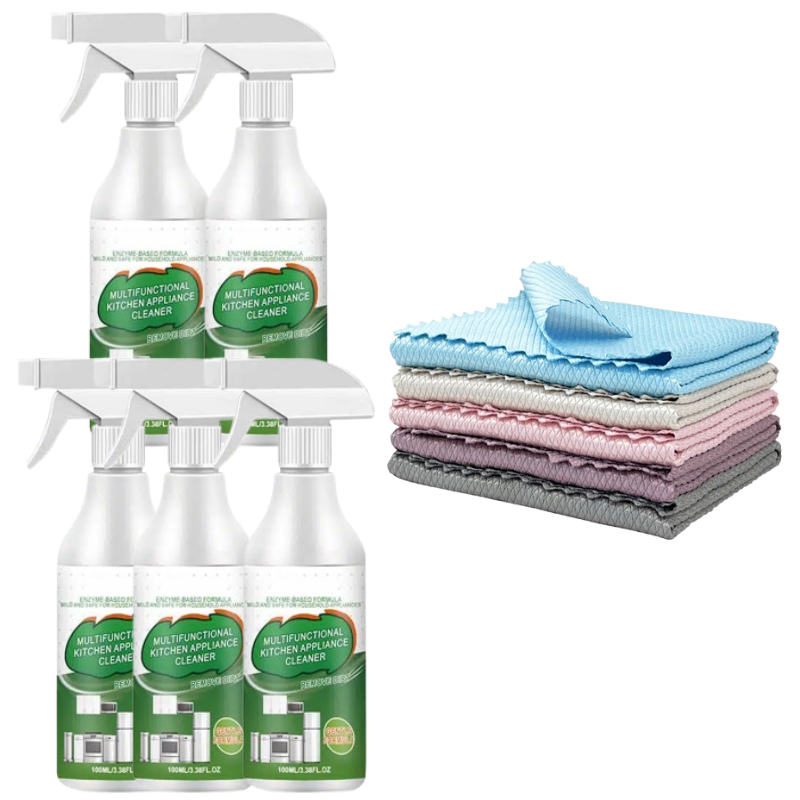 💞50K+ SOLD!🍋 Kitchen Enzyme Cleaner – Powerful Degreasing, Long-Lasting Freshness🧽