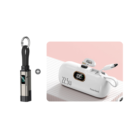🚨 The Only Charging Cable You’ll Ever Need! 🔋4-in-1 Digital Display Keychain Charging Cable ⚡ Fast Charging, Portable & Multi-Device Compatible