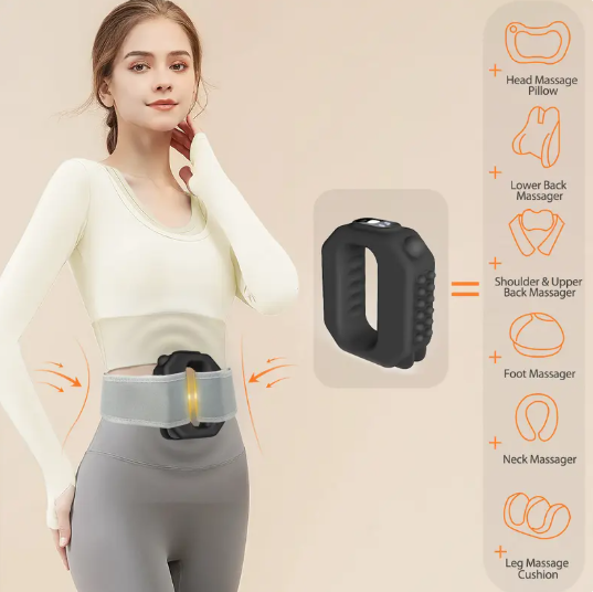 🚨 BLACK GONE! ACT FAST ⚡ 50% OFF TODAY ONLY!    🚨2026 New Fascia Ring R10™ 🔥 Cordless Waist & Back Muscle Recovery Massager | Adjustable Fit Up to 55"