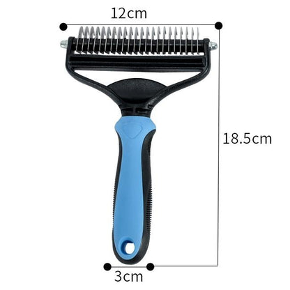🐶Dual-Sided Pet Grooming Comb for Dogs & Cats