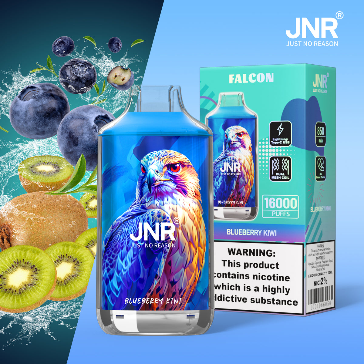 JNR FALON 16000 16K Puffs Original Edition Disposable Vape