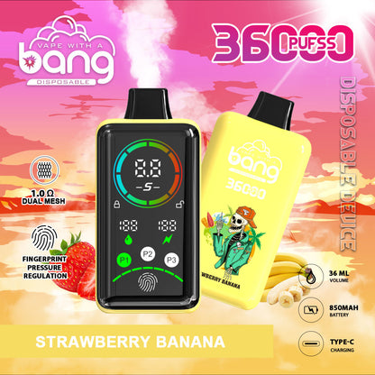 Bang 36000 Power Advanced Fingerprint Power Regulation 36K Puffs Disposable Vape
