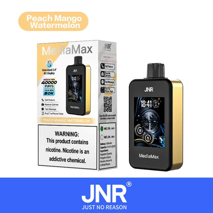 JNR Media Max 40000 40K Puffs Original Intelligent Disposable Vape