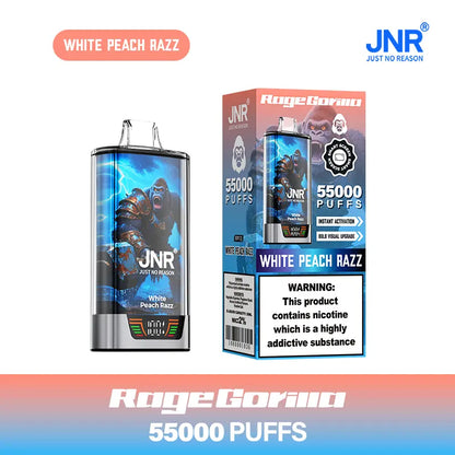 JNR Rage Gorilla 55K 55000 Puffs Smart Display Original Disposable Vape