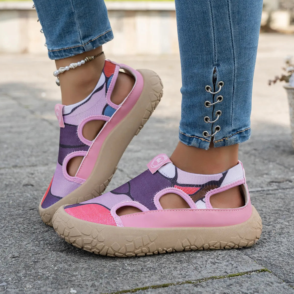 Maelina - Cushioned Orthopedic Walking Sneakers